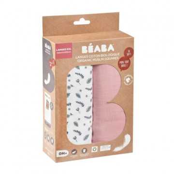 BEABA, Boîte 2 LANGES 120cm...