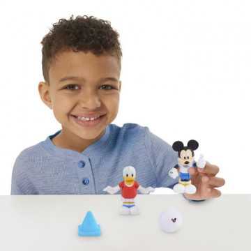 Mickey, 2 figurines...