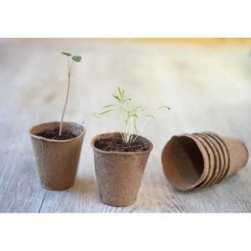 Lot de 96 pots en tourbe...