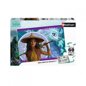 Puzzle 60 p - Disney Raya...