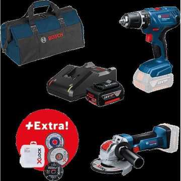 COMBO KITS GSR 18V-21 + GWX...