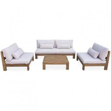 Salon de jardin en bois...
