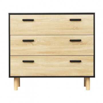 Commode avec 3 tiroirs -...