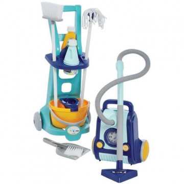 Chariot ménage + aspirateur...