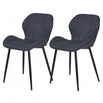 PORTO Lot de 2 chaises -...