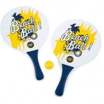 Set de 2 Raquettes Beach...