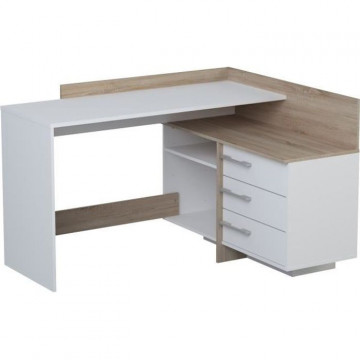 Bureau d'angle 3 tiroirs -...