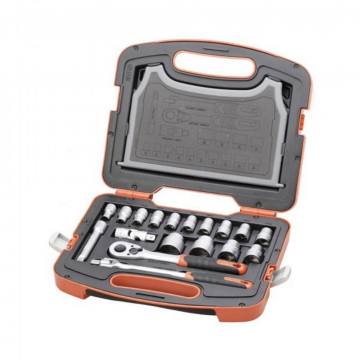 Coffret à douilles 1/2"...