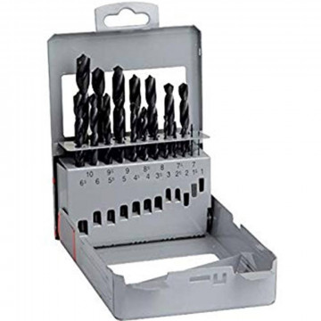 Coffret metal.19 forets...