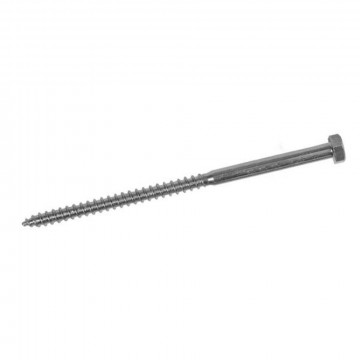 Tirefond 10x120mm inox A2