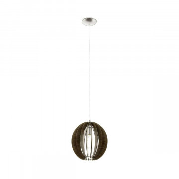 Suspension Cossano marron E27