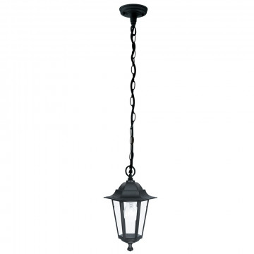 Suspension noir Lanterne 4...