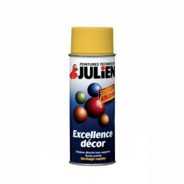 Peinture aérosol jaune...