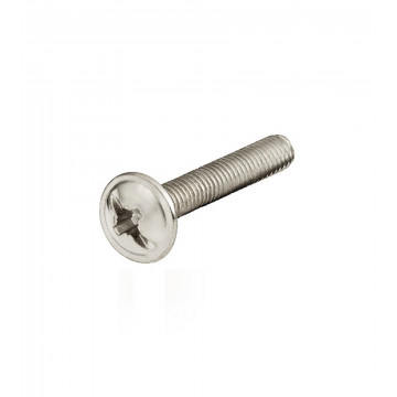 Vis filetée nickelée M4X15mm