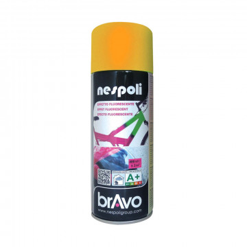 Peinture aérosol orange...