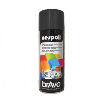 Peinture aérosol noir...