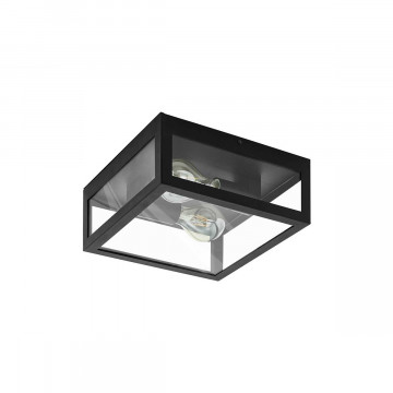 Plafonnier noir AMEZOLA...