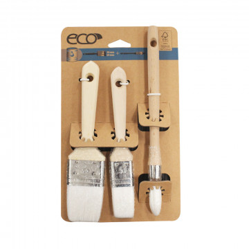 Kit de 3 brosses eco...