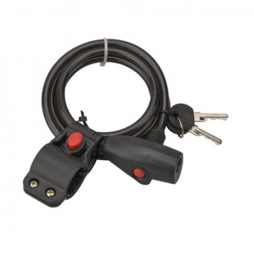 Antivol cable L 1.5m D8 2 CL