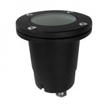 Spot sol noir GU10 50w max...