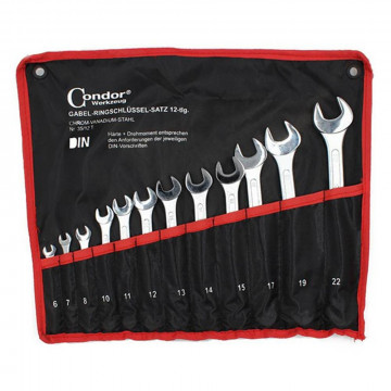 Pochette 12 cles CV mixtes...