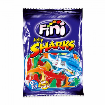 Bonbons jelly sharks 100g