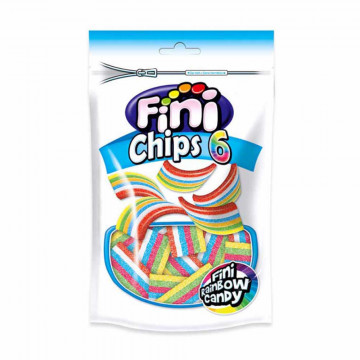 Bonbons chips 6 couleurs 180g