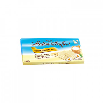 Tablette de chocolat blanc...
