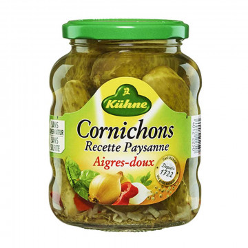Cornichons aigre doux...