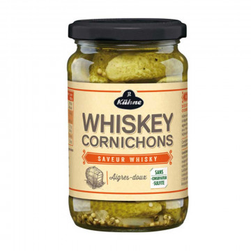 Cornichons whiskey bocal 300g
