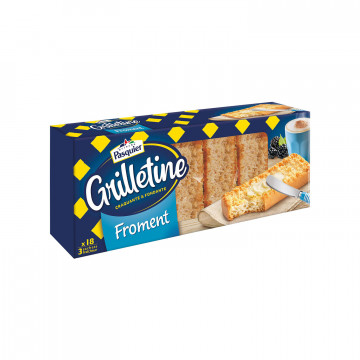 Grilletine au froment 18...