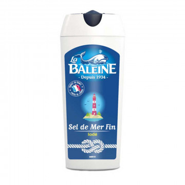 Sel fin iodé salière 125g