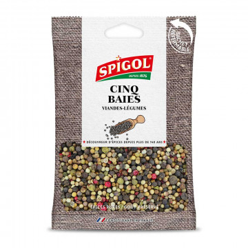 Mélange 5 baies entier 35g