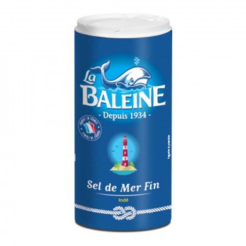 Sel fin iodé La baleine 600g