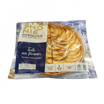 Tarte aux pommes 10 parts 750g