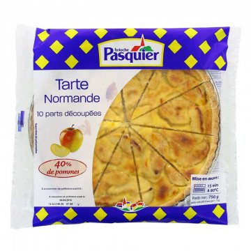 Tarte normande 10 parts 750g