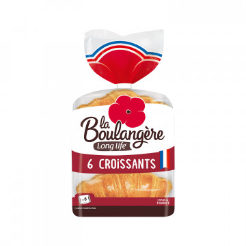 6 Croissants emballage...