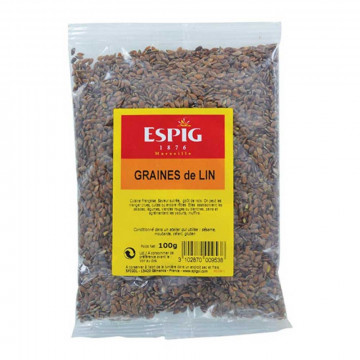 Graines de lin entières 100g