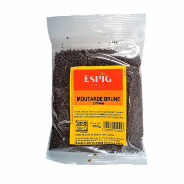 Moutarde brune entière 100g
