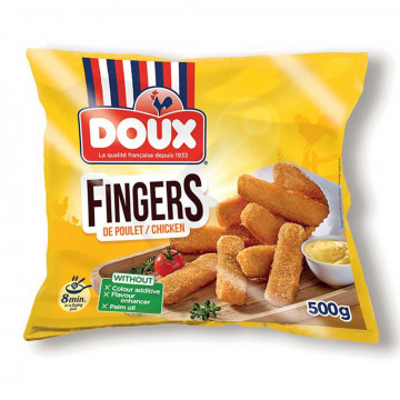 Bâtonnet de poulet pané en...