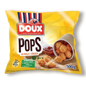 Boulette de poulet panée 500g