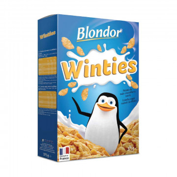 Pétales de maïs glacés au...