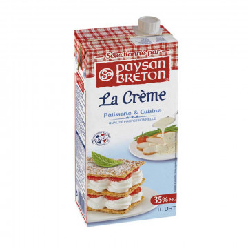 Crème liquide UHT 35%...