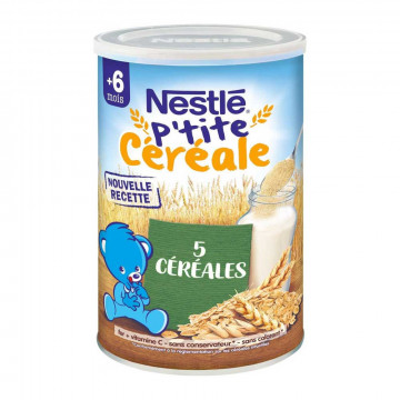 P'tite Céréale 5 Céréales 400g