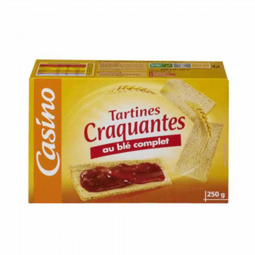 Tartines craquantes au blé...