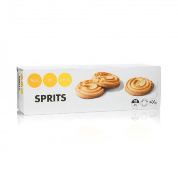 Sablé sprits nature 400g