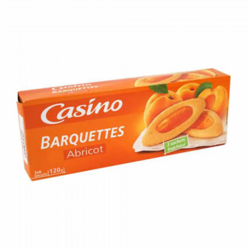 Barquette abricot 120g