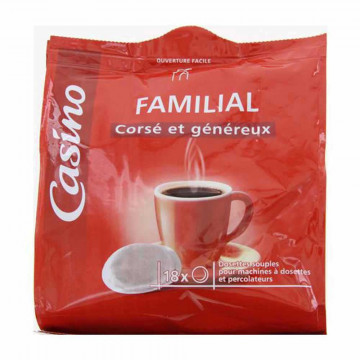 Café souple x36 dosettes...