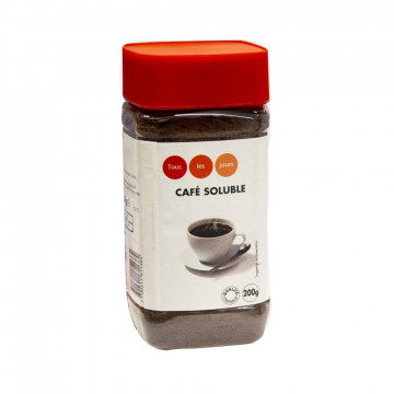 Café soluble bocal 200g