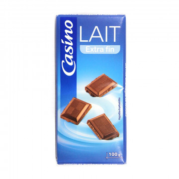 Tablette de chocolat au...